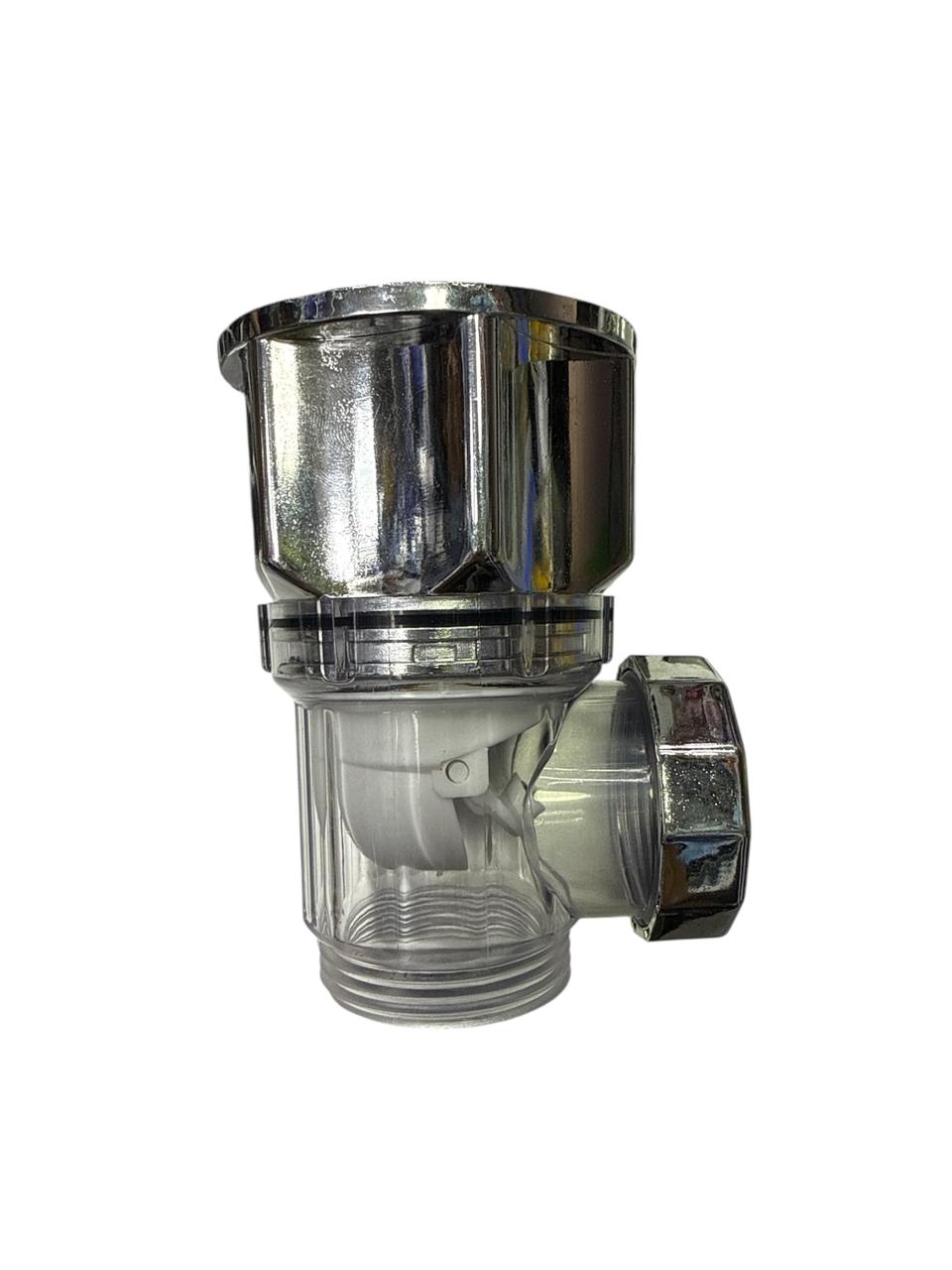 Desagüe lavamanos push corrugado con válvula anti olor