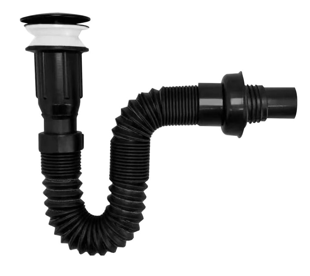 Desague flexible lavamanos push up